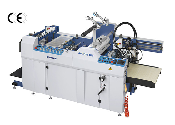 Chiny Certyfikat CE Automatyczna maszyna do laminowania Trójfazowy kolor szary SADF540B dostawca