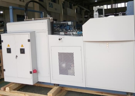 Chiny B1 Papierowa komercyjna maszyna do laminowania z pojemnikiem na czterdzieści stóp Język angielski dostawca