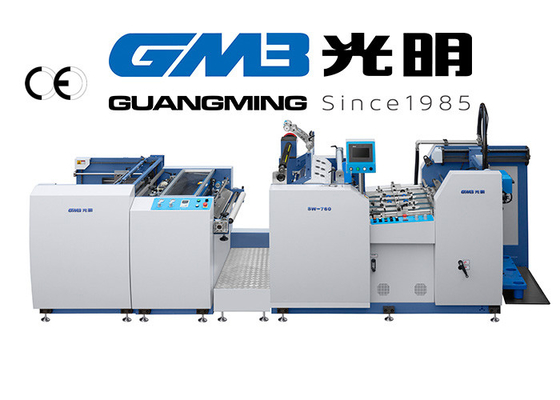 Chiny Komercyjna maszyna do laminowania o wysokiej prędkości 3000 kg Certyfikat CE / ISO dostawca