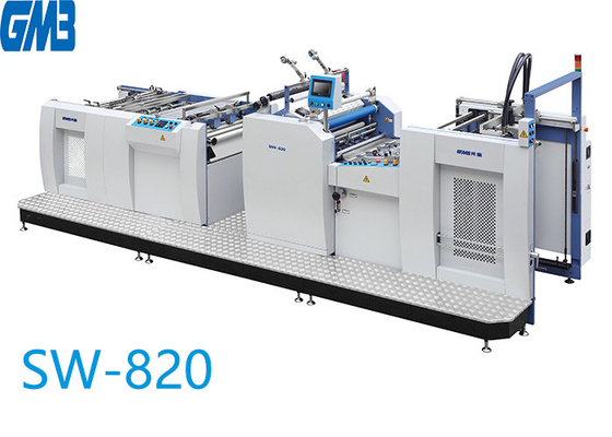 Chiny W pełni automatyczna komercyjna maszyna do laminowania 820 * 1050 mm Max papier dostawca