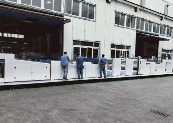 Chiny Największy rozmiar 1450 mm długości maszyna do laminowania folii termicznej z jednostką wytłaczającą dostawca